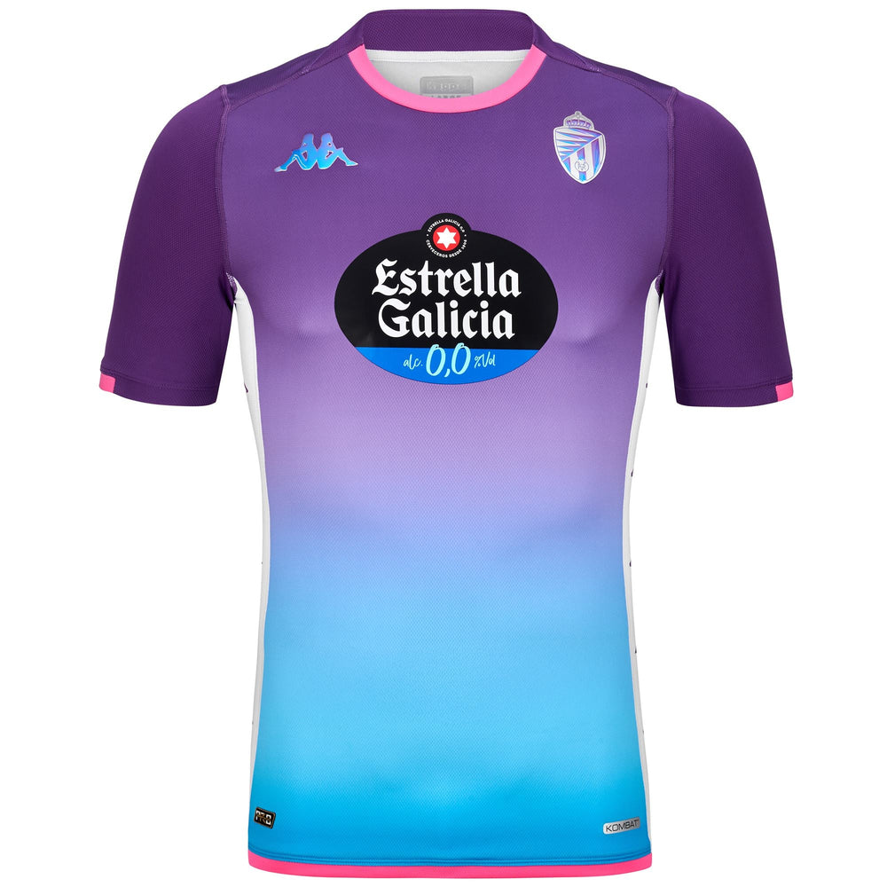 KOMBAT PRO 2024 VALLADOLID Violet Md-blue Sky-fuchsia-sponsor1 | Kappa sale