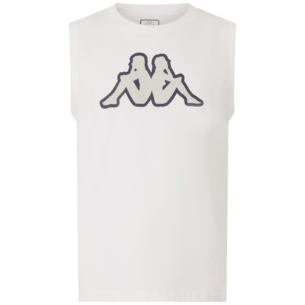 LOGO DWAL White - Grey Lt Lead - Blue Marine | Kappa sale
