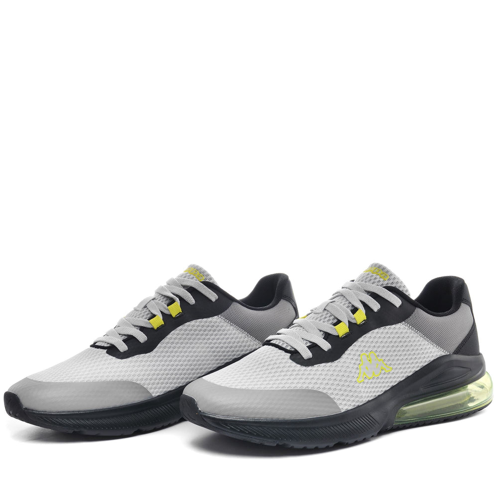 LOGO SUBBLE Grey Lt Lead-neon Lime | Kappa on sale