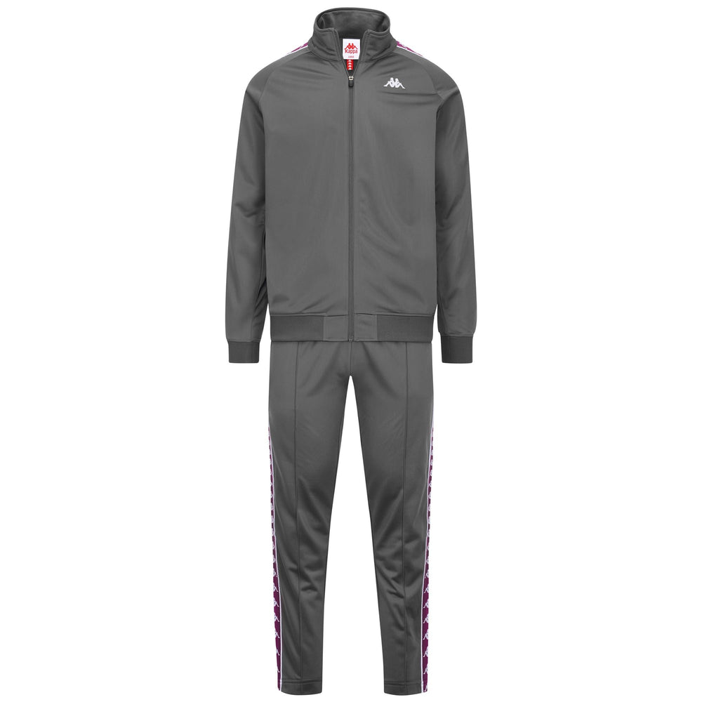 222 BANDA DUEDUEDUE SLIM Grey Charcoal-fuchsia Orchid-white | Kappa near me