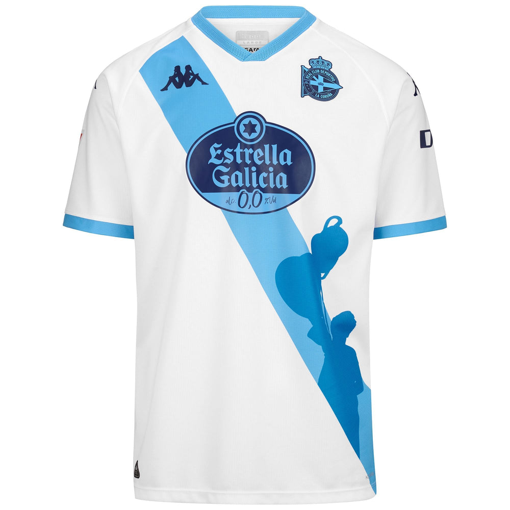 KOMBAT 2025 DEPORTIVO White-azure Dk-sponsor1 | Kappa sale