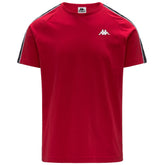 222 BANDA COEN SLIM Red Racing - Black - White | Kappa US