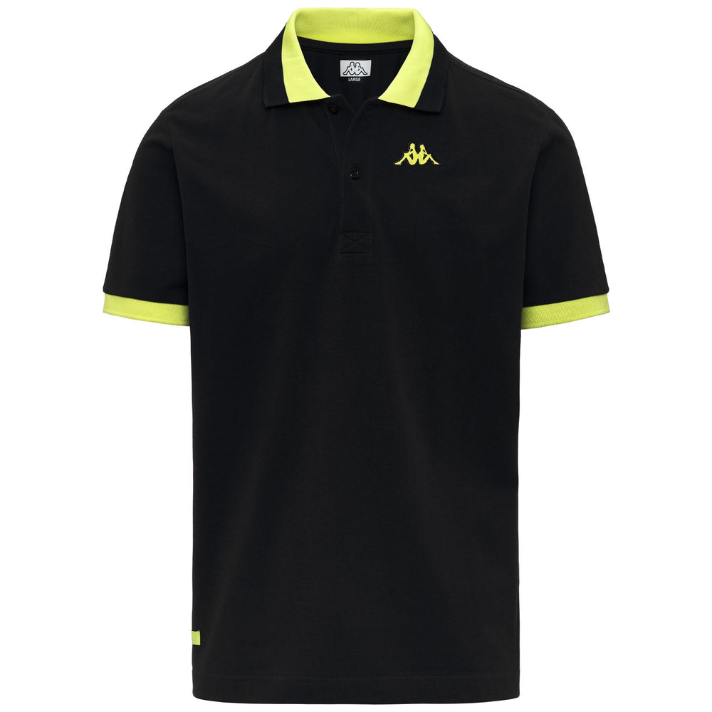 LOGO NEON Black - Neon Yellow | Kappa on sale