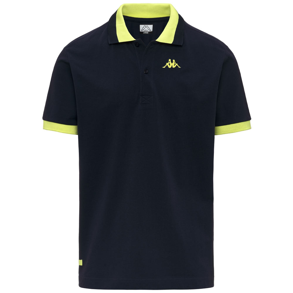 LOGO NEON Blue Marine - Neon Yellow | Kappa US