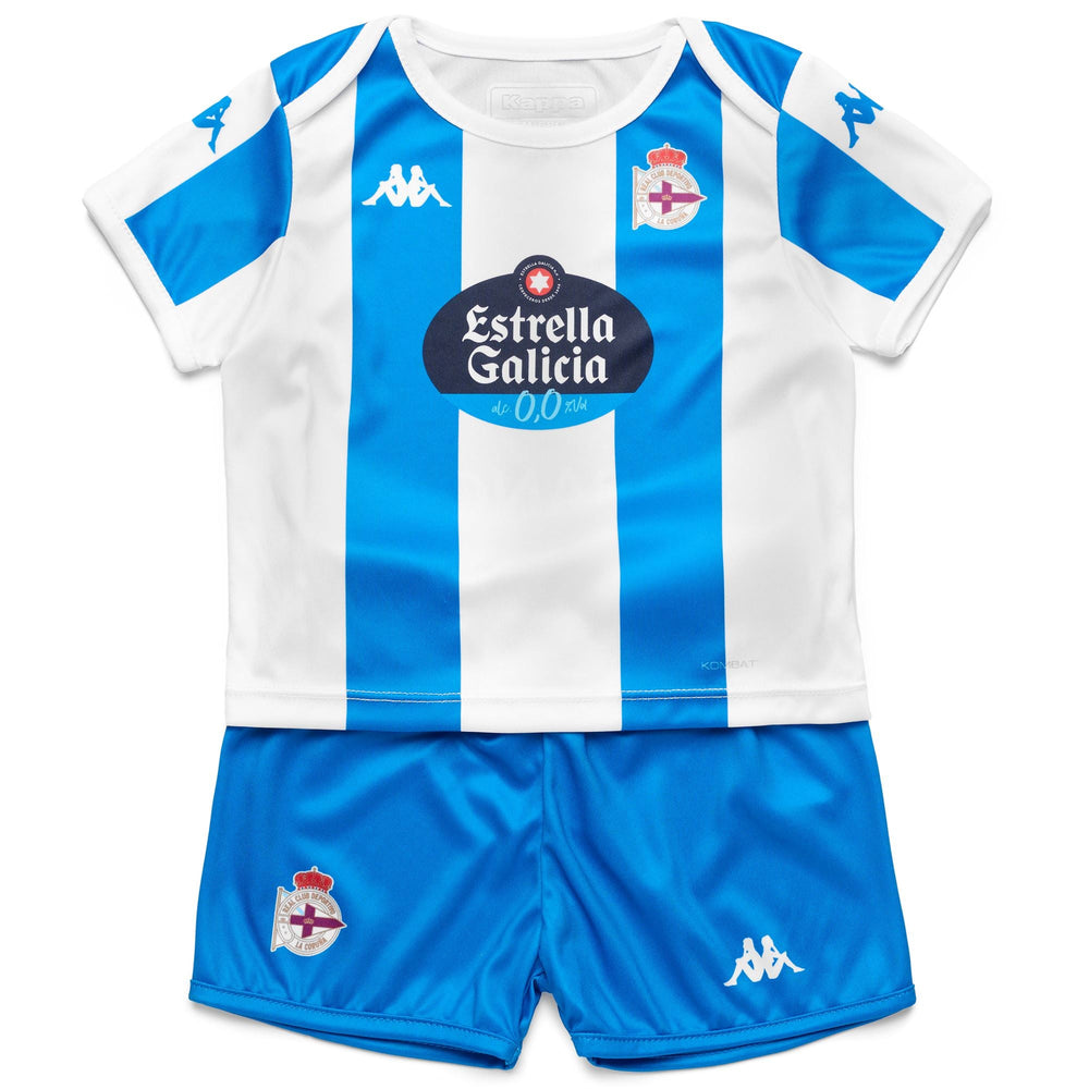 KOMBAT BABY KIT DEPORTIVO Blue-white-sponsor | Kappa for sale