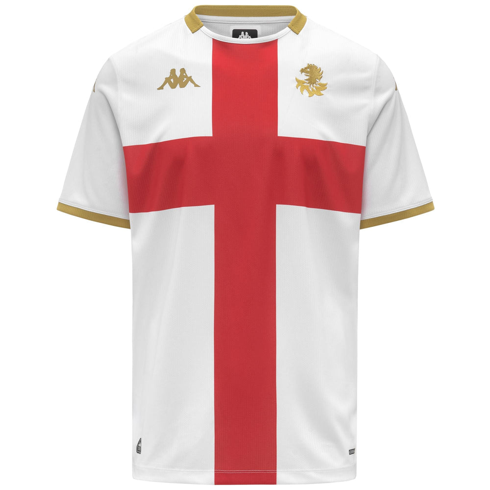 KOMBAT 2026 AWAY GENOA White-red Blaze-yellow Gold Rich | Kappa US