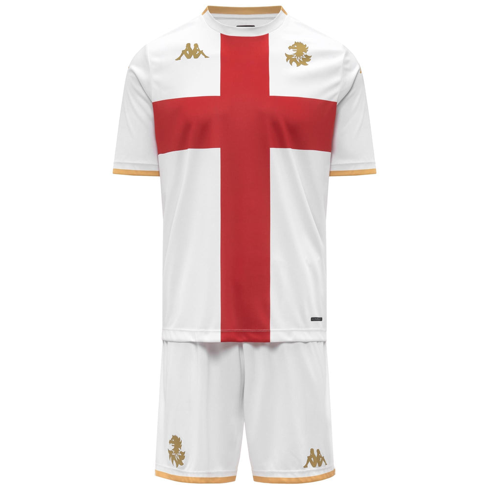 KOMBAT KIT 2026 AWAY GENOA White-red Blaze-yellow Gold Rich | Kappa discount