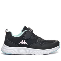 LOGO DELVIS EV KID Black-pink Lt-azure Lt | Kappa US