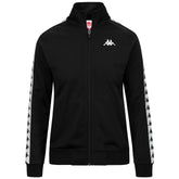 222 BANDA WANNISTON SLIM Black-white-black | Kappa near me