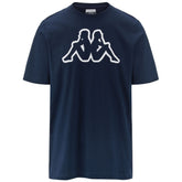 LOGO AMBERIS 140 Blue Navy - White | Kappa discount