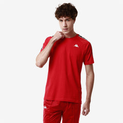 222 BANDA COEN SLIM Red-black | Kappa near me