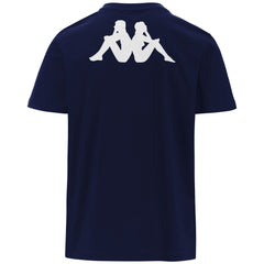 KAPPA4FOOTBALL TEE Blue Marine | Kappa near me