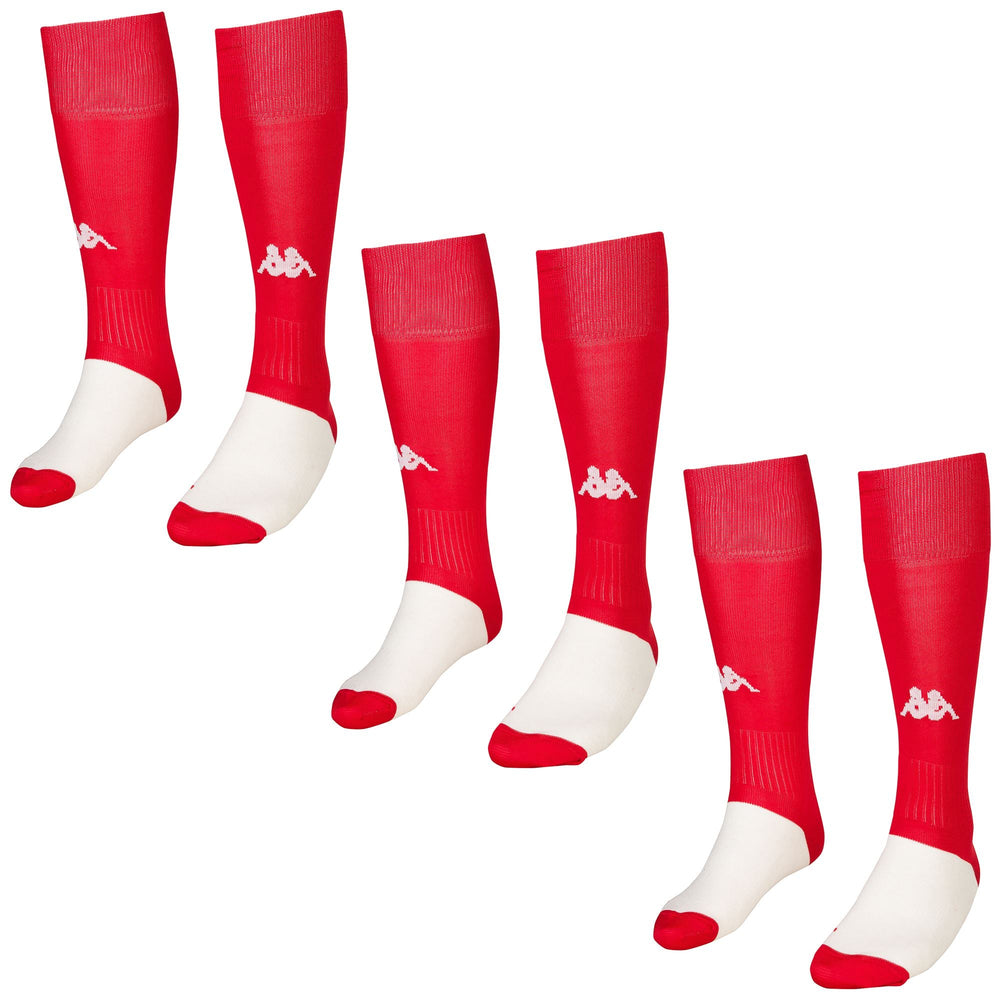 KAPPA4FOOTBALL WULGAR 3PACK Red Chinese | Kappa near me
