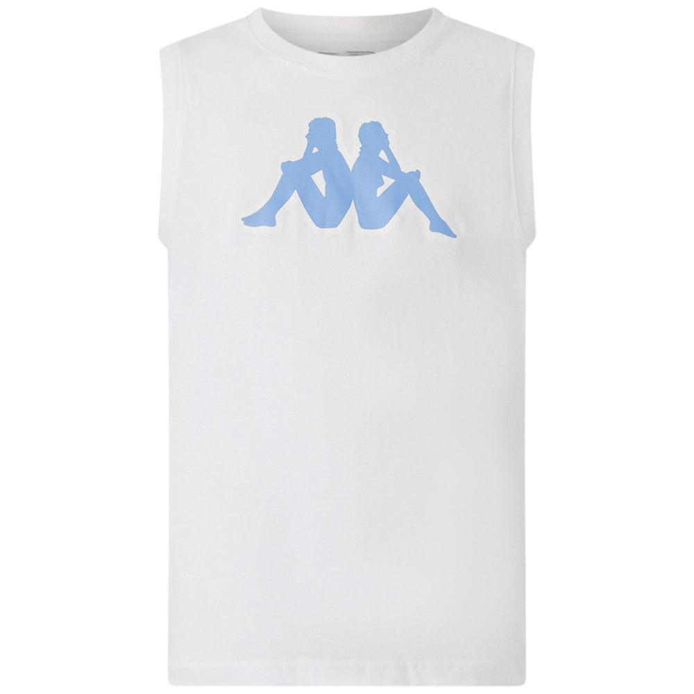 LOGO DWAL White - Blue Dusk - White | Kappa US