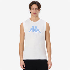 LOGO DWAL White - Blue Dusk - White | Kappa US