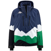 6CENTO 611P Graphic Blue Fiord - White - Green - Blue Dk. | Kappa for sale