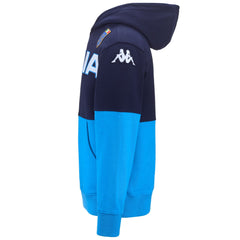 EROI HOOD ITALIA FIG Blue Marine-azure | Kappa US