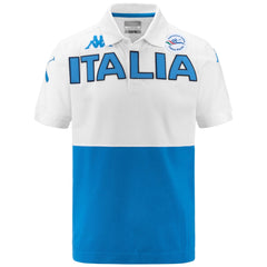 EROI POLO ITALIA FICK White-azure | Kappa near me