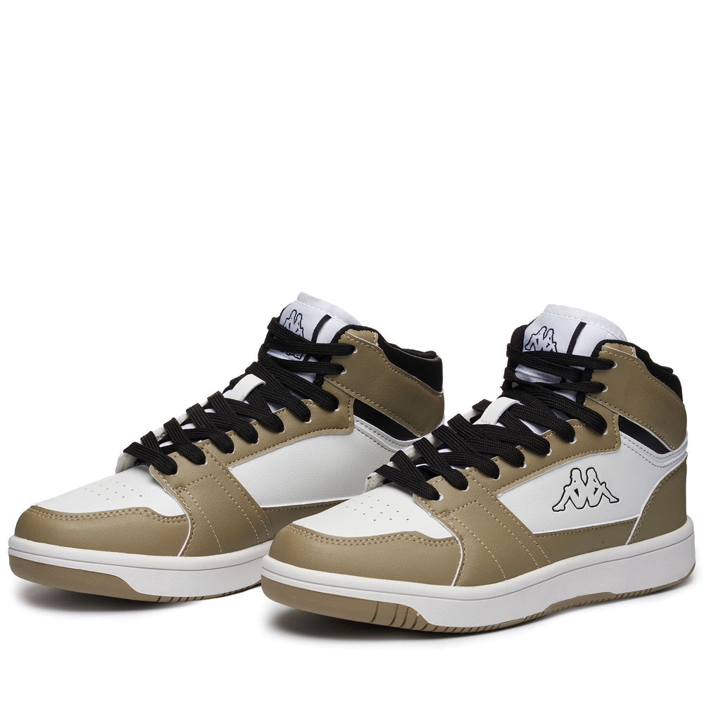 LOGO BASIL MD Beige Sage-white-black | Kappa sale