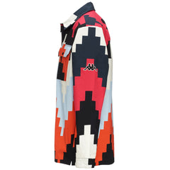 6CENTO 657G Black-white Milk-orange Smutty-fuchsia Purple-grey Asphalt-azure Water Graphic | Kappa online