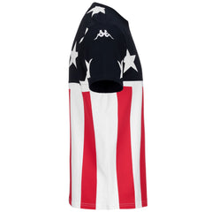 SUPPORTER AYBA2 P US Blue Dk Navy-white-red | Kappa sale