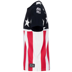 SUPPORTER AYBA2 P US Blue Dk Navy-white-red | Kappa sale