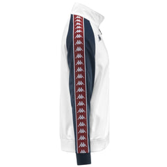 222 BANDA ANNISTON SLIM GENOA White-blue Dk-red Dk Dahlia | Kappa sale