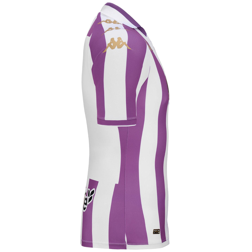 KOMBAT PRO 2024 VALLADOLID Bright Violet-white-sponsor1 | Kappa near me