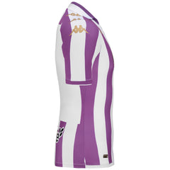 KOMBAT PRO 2024 VALLADOLID Bright Violet-white-sponsor1 | Kappa near me