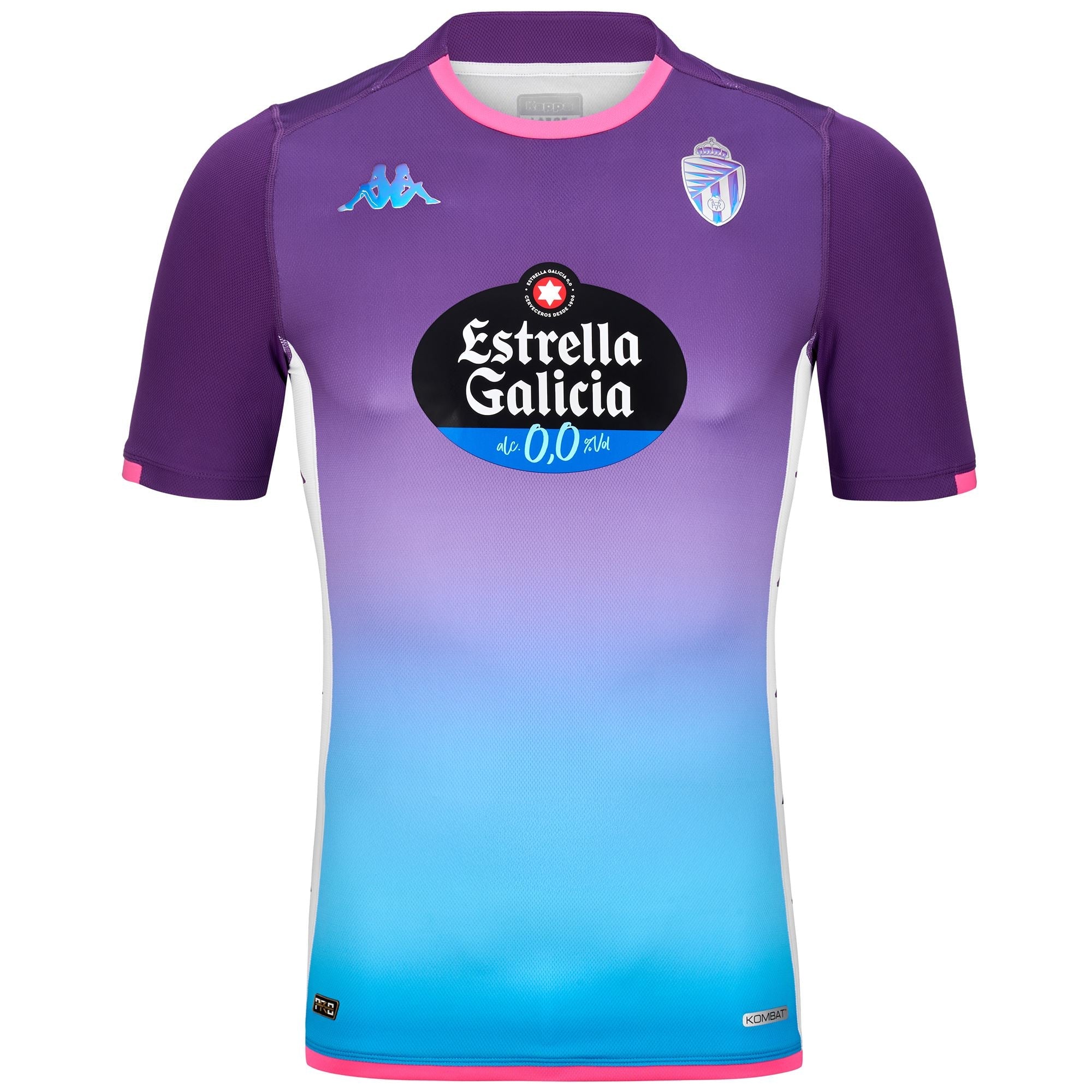 KOMBAT PRO 2024 VALLADOLID Violet Md-blue Sky-fuchsia-sponsor1 | Kappa sale