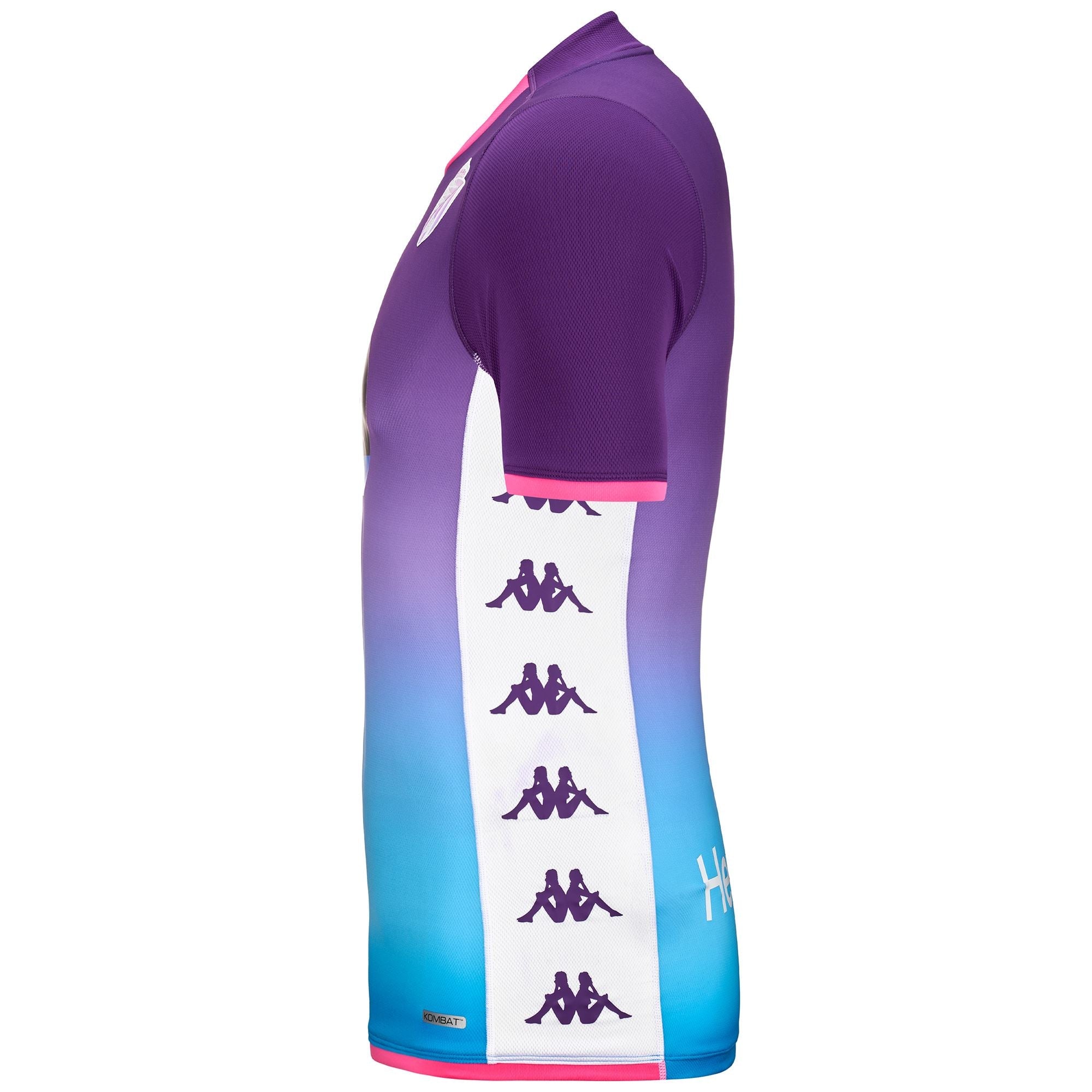 KOMBAT PRO 2024 VALLADOLID Violet Md-blue Sky-fuchsia-sponsor1 | Kappa sale