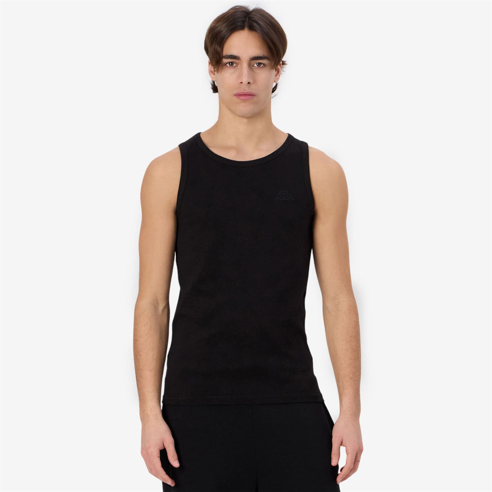 LOGO KORPO CARSENAC SKIN Black - Black Greyish | Kappa online
