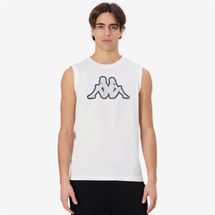 LOGO DWAL White - Grey Lt Lead - Blue Marine | Kappa sale