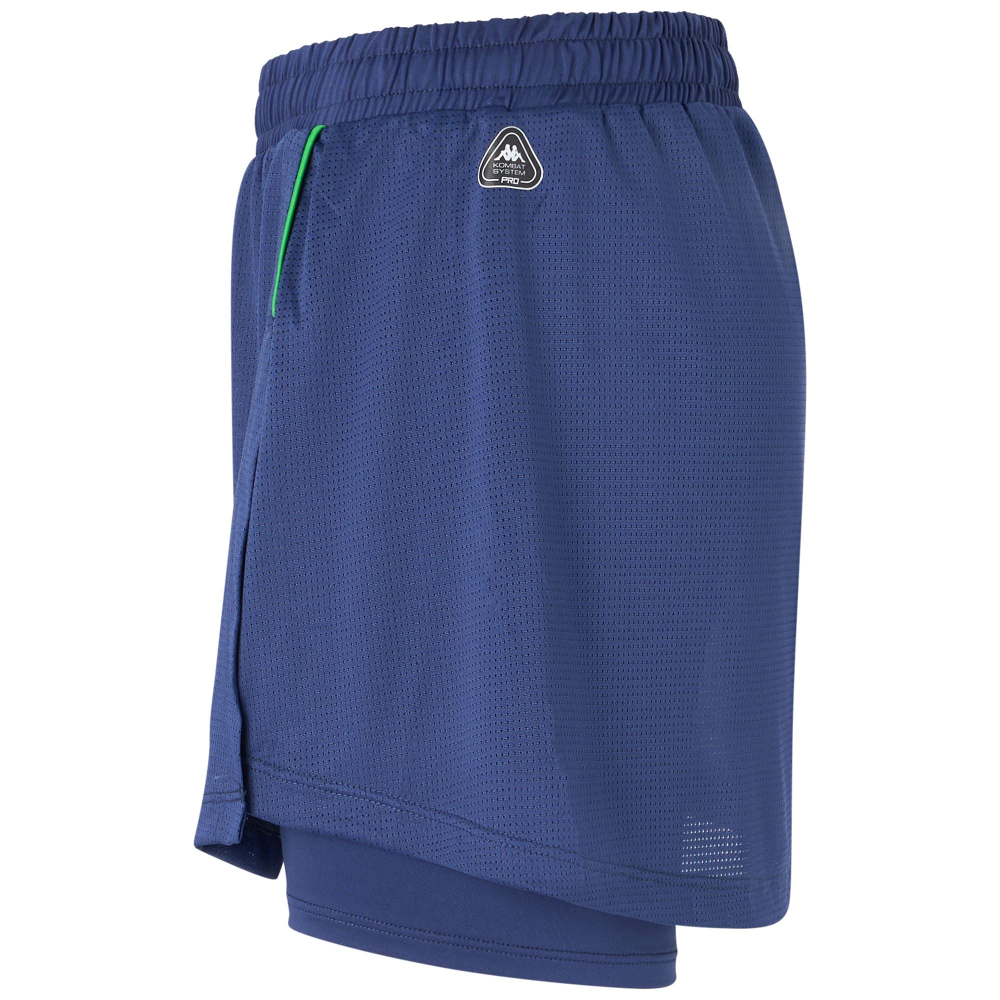 KOMBAT PADEL FEVASI Blue Twilight - Green Fluo | Kappa discount
