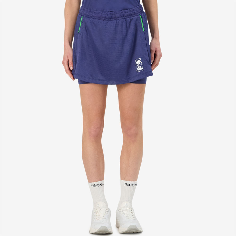 KOMBAT PADEL FEVASI Blue Twilight - Green Fluo | Kappa discount