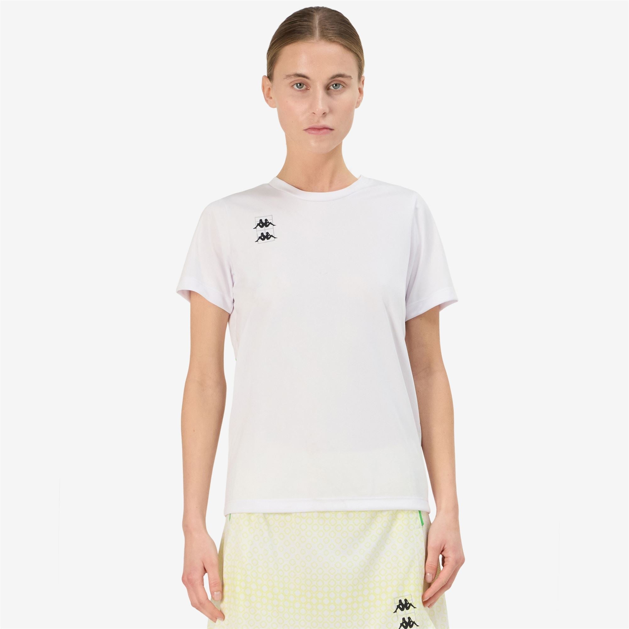 KOMBAT PADEL FITASI White - Green Fluo | Kappa on sale