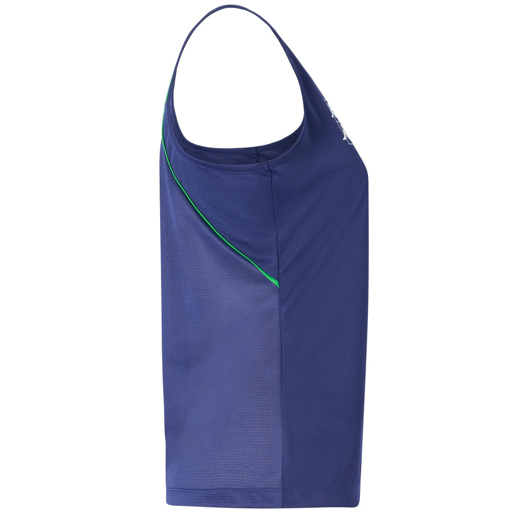 KOMBAT PADEL FRAS Blue Twilight - Green Fluo | Kappa for sale