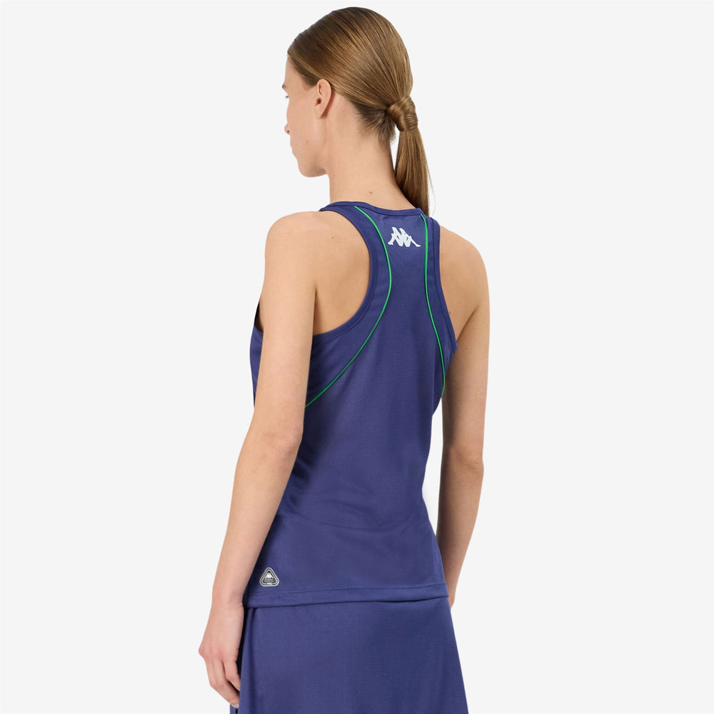KOMBAT PADEL FRAS Blue Twilight - Green Fluo | Kappa for sale