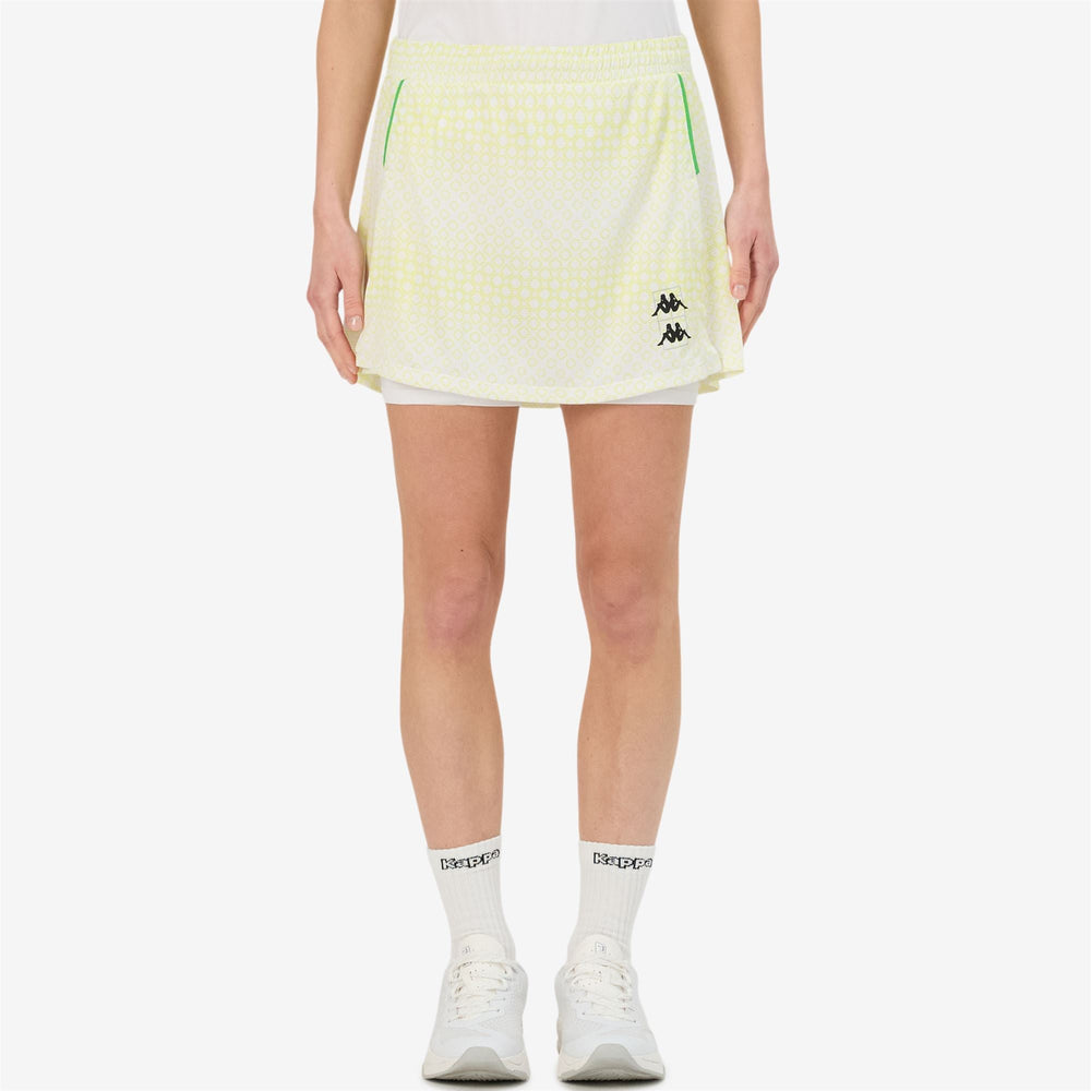 KOMBAT PADEL FAVA 2 White - White Brilliant - Yellow Lt Sulphur - Green Fluo | Kappa sale