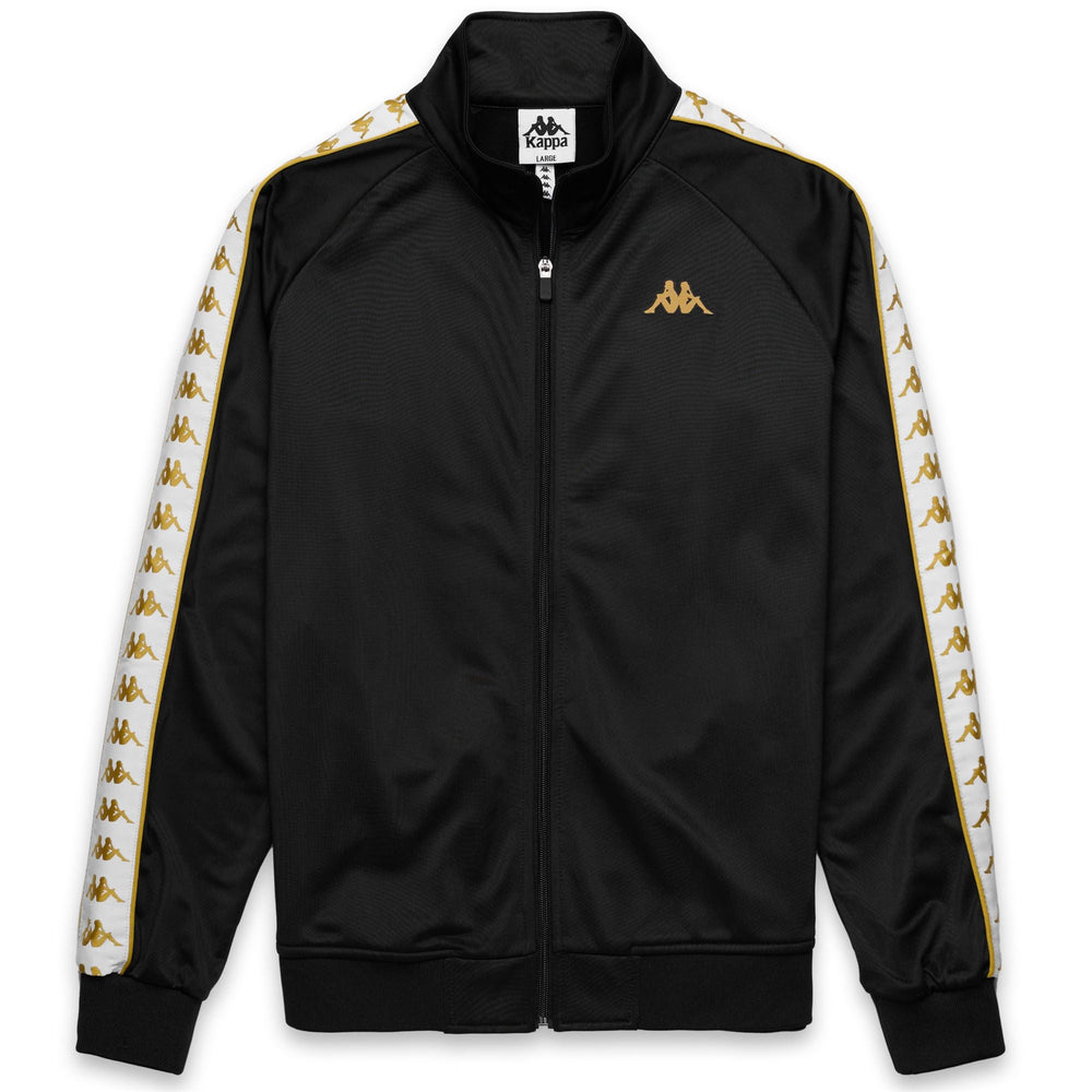 222 BANDA ANNISTON SLIM Black-yellow Gold Rich-white | Kappa sale