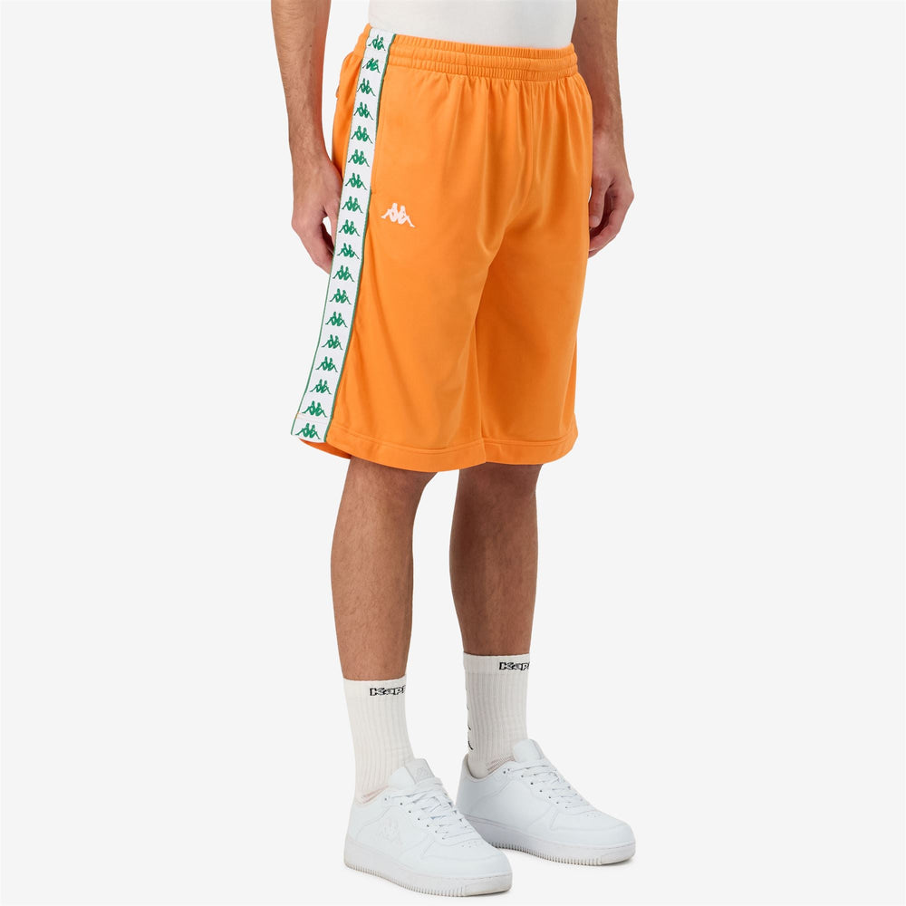 222 BANDA TREADWELLZ Orange-green Tee-white | Kappa sale