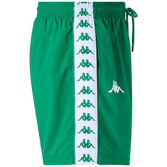 222 BANDA CONEY Green Tee-white | Kappa for sale