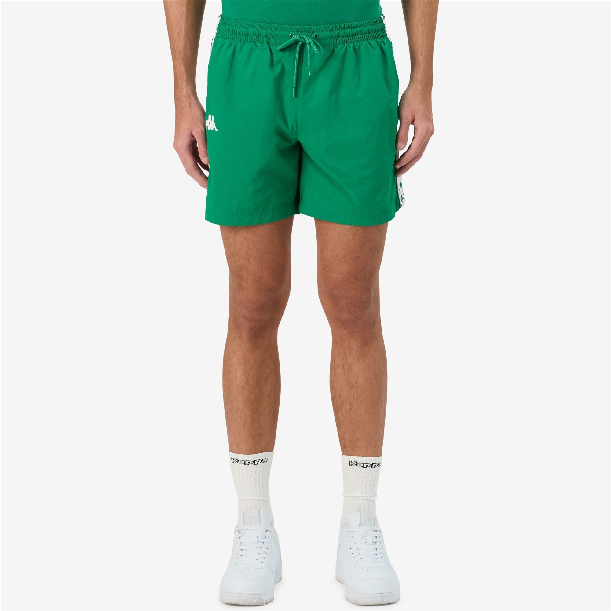 222 BANDA CONEY Green Tee-white | Kappa for sale