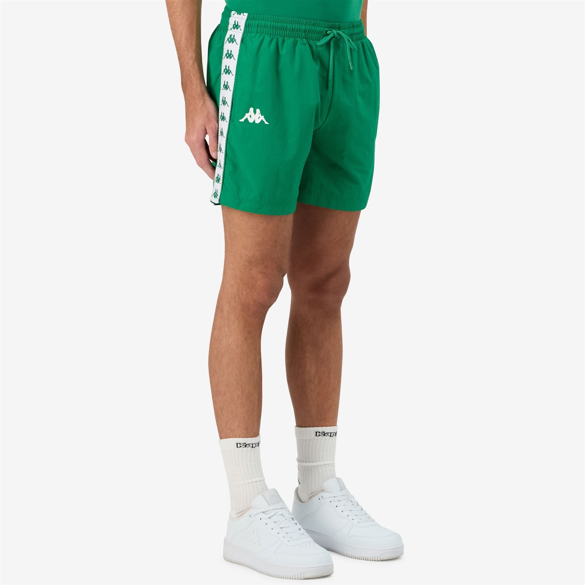 222 BANDA CONEY Green Tee-white | Kappa for sale