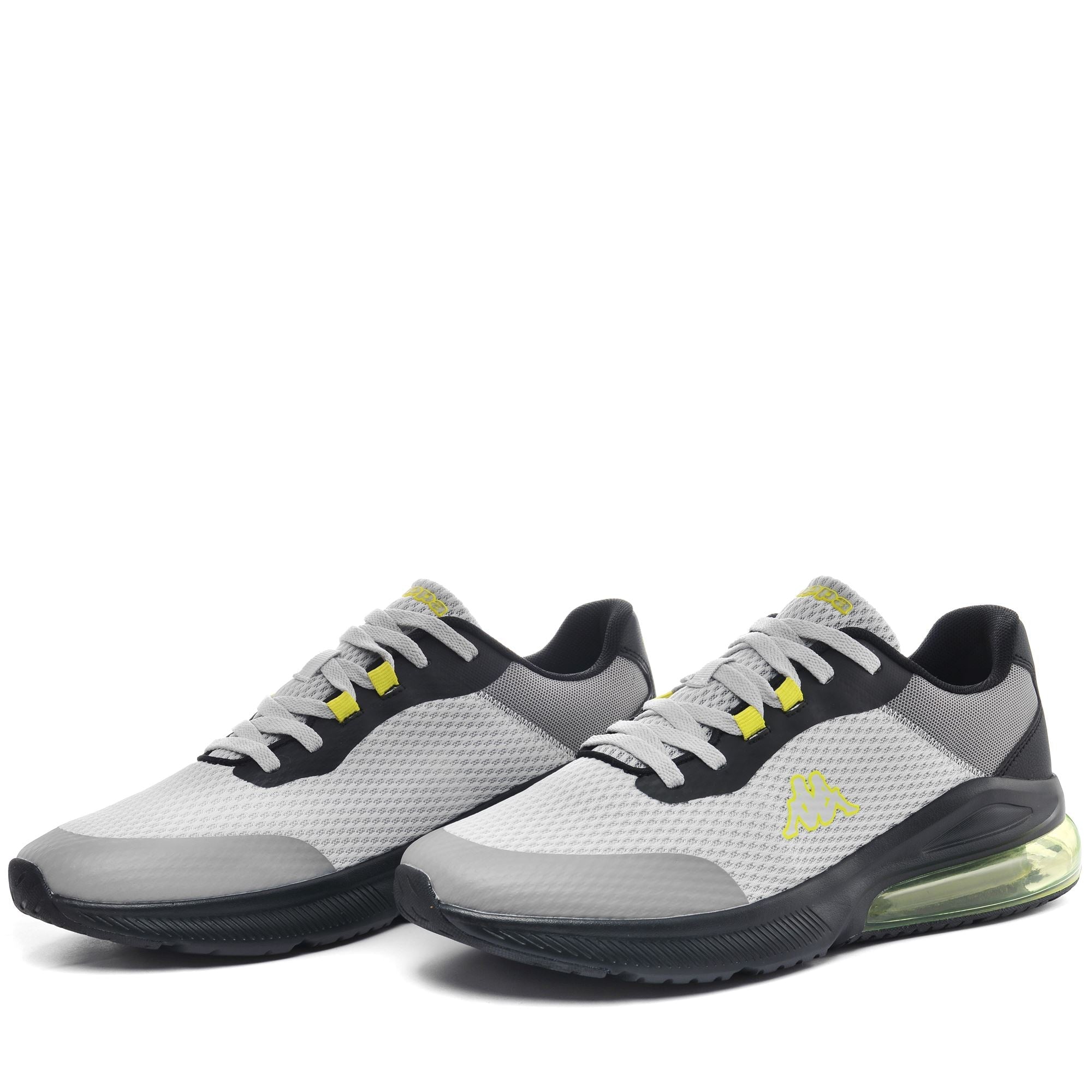 LOGO SUBBLE Grey Lt Lead-neon Lime | Kappa on sale