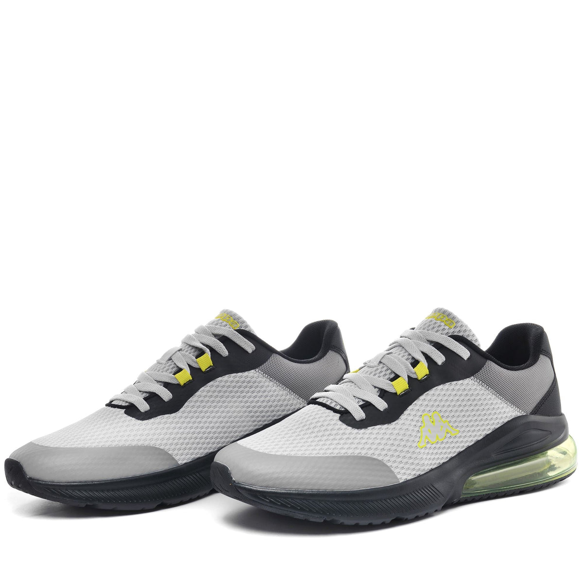 LOGO SUBBLE Grey Lt Lead-neon Lime | Kappa on sale