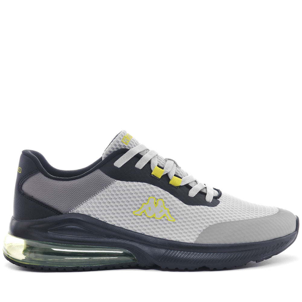 LOGO SUBBLE Grey Lt Lead-neon Lime | Kappa on sale