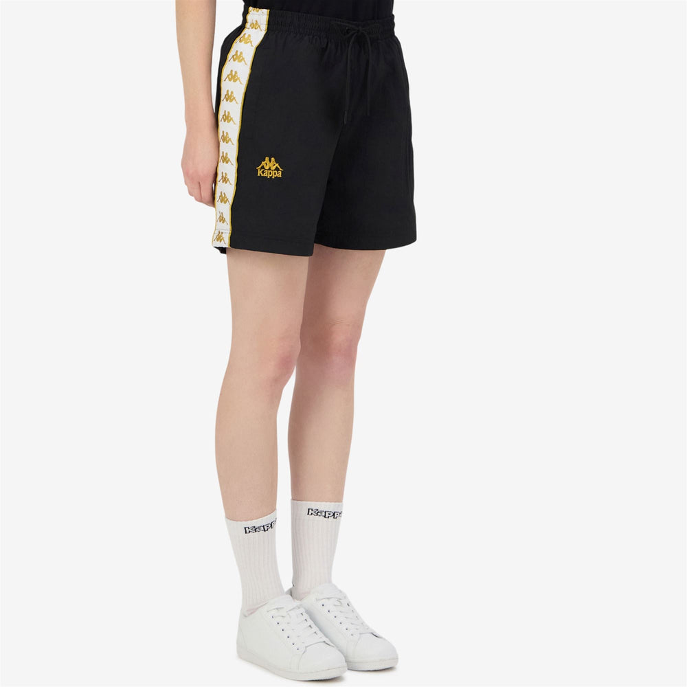 222 BANDA NANA Black-yellow Gold Rich-white | Kappa US
