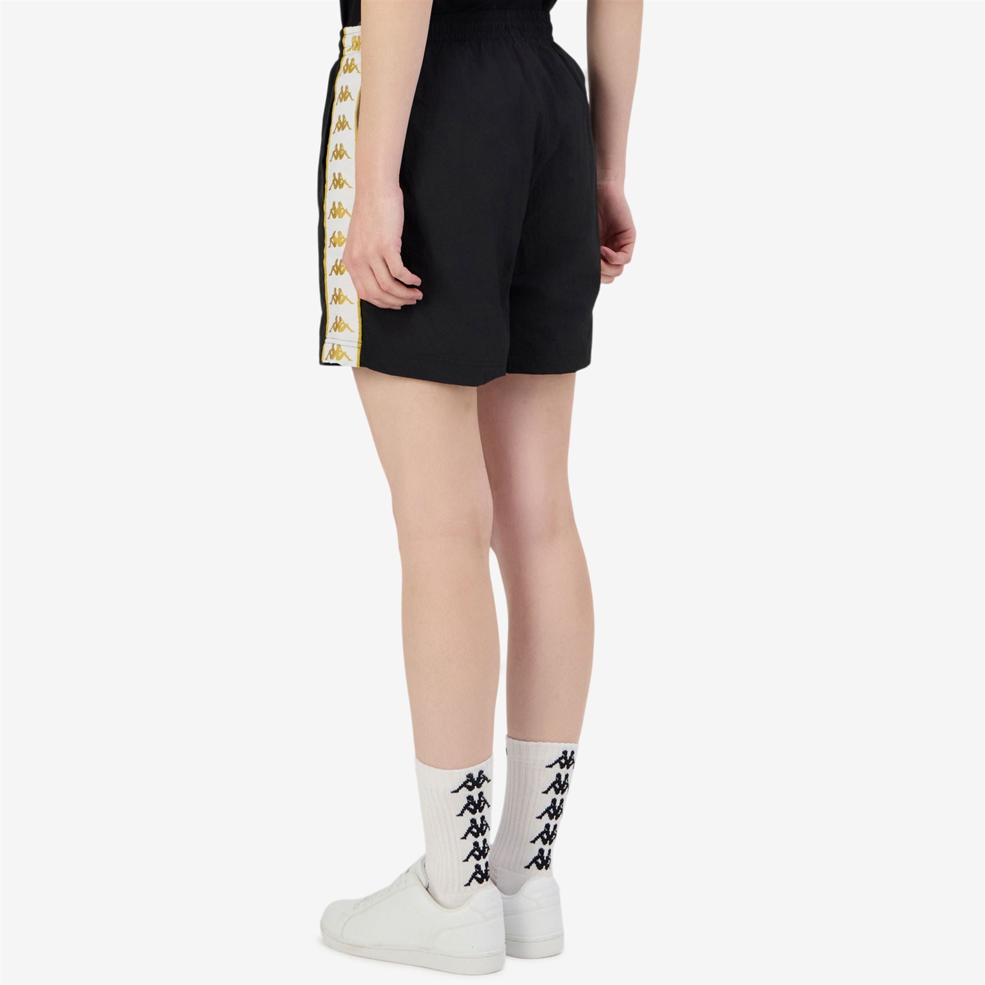 222 BANDA NANA Black-yellow Gold Rich-white | Kappa US