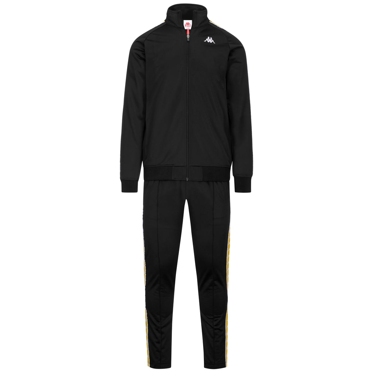 222 BANDA DUEDUEDUE SLIM Black-yellow Incaberry-white | Kappa online